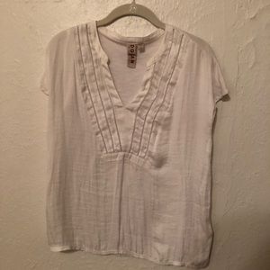 Anthropologie White Tee Dolan